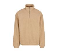 URBAN CLASSICS Sweat à col rond oversize en peluche Union Beige S