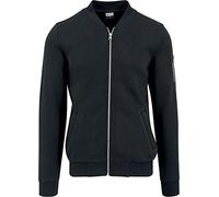 Urban Classics Sweat Bomber Jacket, Noir (7), S Homme