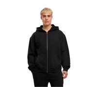 Urban Classics Sweat à capuche zippé Vintage Heavy épais noir Taille XL