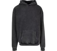 Urban Classics Acid Washed Hoodie Noir M Homme