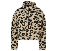 Urban Classics Sweat-shirt beige clair / noir, Taille M