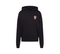 Urban Classics Sweat-shirt 'Big Peace' mélange de couleurs / noir, Taille M