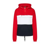 Urban Classics Sweat-shirt bleu marine / rouge / blanc, Taille S