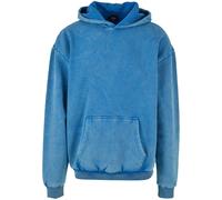 Urban Classics Sweat à capuche délavé en pierre Bleu Roi XXXL Homme