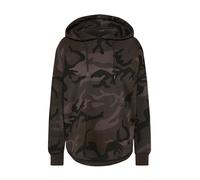 Urban Classics Sweat-shirt brun foncé / kaki, Taille XS
