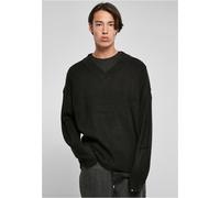 Urban Classics Sweat-shirt col en V Noir L