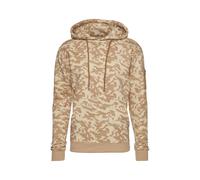Sweatshirt - URBAN CLASSICS - Camo Bomber Hoody - Beige camouflage - Manches longues - Col capuche S