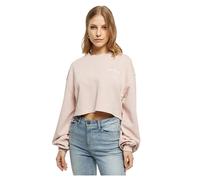 Urban Classics Sweat-shirt Cropped Small Embroidery Terry