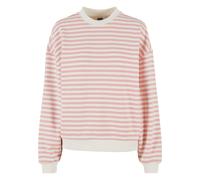 Urban Classics Sweat-shirt écru / rose ancienne, Taille XXXL