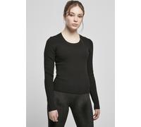 Urban Classics Sweat-shirt femme Ladies Wide Neckline Sweater Black M