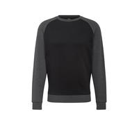 Urban Classics T-shirt manches longues Raglan bicolore Noir S Homme