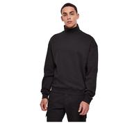 Urban Classics High Rib Neck Crew Black Taille: S | Pulls col roulé Outlet | Homme | Le Noir