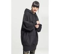 Urban Classics Sweat à capuche oversize long femme noir XS