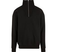 Urban Classics Cut&sew Half Zip Sweatshirt Noir L Homme