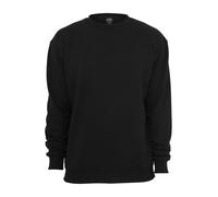 Urban Classics Homme Crewneck Sweatshirt Sweater, Noir, 3XL Grande taille EU