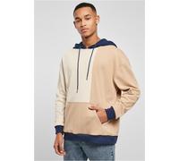 Urban Classics Sweat-shirt Oversized Color Block Hoody herbe de mer douce/Unionbeige M