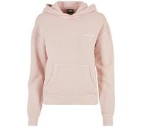 Urban Classics Ladies Small Embroidery Terry Hoody Sweatshirt à Capuche, Pink, S Femme