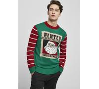 Urban Classics Sweat-shirt Wanted Christmas Sweater X-Masgreen/White XL