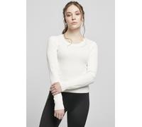 Urban Classics Sweatshirt femme Ladies Wide Neckline Sweater Whitesand L