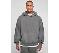 Sweatshirt Ã capuche Ã©pais teint en tissu Ã©ponge Urban Classics Noir XL