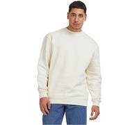 Urban Classics Sweatshirt met Ronde hals Maillot de survêtement, Sable Blanc, L Homme
