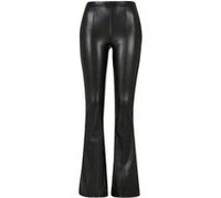 Urban Classics Synthetic Leather Flared Pants Black Taille: XXL | Pantalons de costume Outlet | Femme | Le Noir