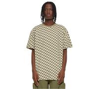 Urban Classics T- Shirt à Carreaux surdimensionné, Khakicheck, XL Homme