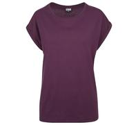 Urban Classics – T-shirt Femme Extended Shoulder – Cerise – Taille L (EU)