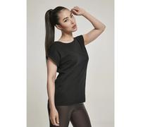 Urban Classics T-Shirt Organique Femme Femme T-Shirt Manches Courtes Noir 100% Coton Large