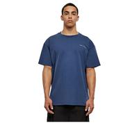 T-shirt oversize avec petite broderie Urban Classics Bleu S