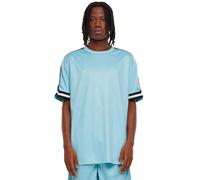 T-shirt Urban Classics Oversized Stripes Bleu S