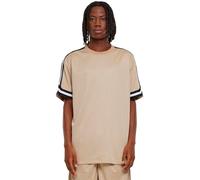 Urban Classics T-shirt à Manches Courtes Oversized Stripes Mesh