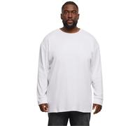 Urban Classics T-Shirt à Manches Longues en Maille côtelée Bio pour Homme, Blanc, S