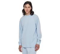Urban Classics T- Shirt à Manches Longues Heavy Boxy Acid Wash, Bleu Baltique, S Homme