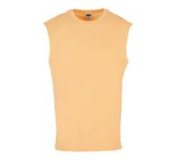 Urban Classics T-shirt Homme Open Edge Sans Manches Abricot Taille L
