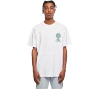 Urban Classics T- Shirt avec Logo Globe Organique, Blanc, XL Homme