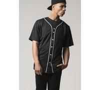 Urban Classics T-shirt Baseball Mesh Jersey Black/White S
