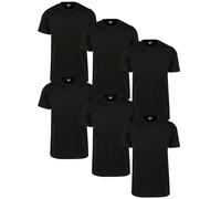 Urban Classics T-shirt Basic Tee 6-Pack White/White/White/White/White/White S