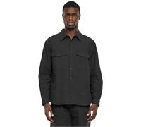 Urban Classics T- Shirt Basique crêpe Chemise, Noir, XL Hommes
