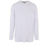 Urban Classics Organic Boxy Rib T-Shirt à Manches Longues, Blanc, XL Homme