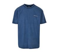 T-shirt oversize avec petite broderie Urban Classics Bleu XL