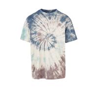 Urban Classics Oversize Tie Dye Short Sleeve T-shirt Bleu M Homme
