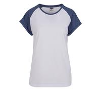 Urban Classics T-shirt bleu marine / blanc, Taille M