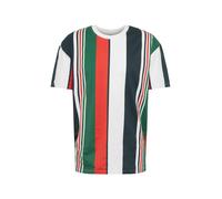 Urban Classics Homme Heavy Oversized Big Aop Stripe Tee T Shirt, Multicolore (Wht/Nvy 00392), L EU