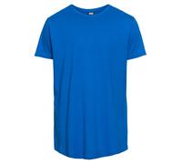 Urban Classics T-shirt Shaped Long Tee – Manches courtes, col rond, 100% coton – brightblue S Homme