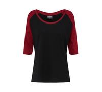 Urban Classics T-shirt bourgogne / noir, Taille XS