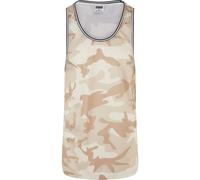 Urban Classics T-Shirt 'Camo' camel / sable / beige foncé, Taille S