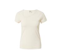 Urban Classics T- Shirt pour Femme Organic Asymmetric Neckline, Sable Blanc