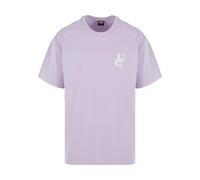 Urban Classics T-Shirt écru / lilas, Taille XL