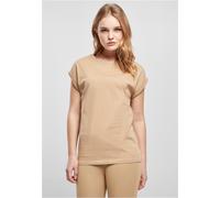Urban Classics T-Shirt à épaules dénudées pour Femme, Beige Union, S